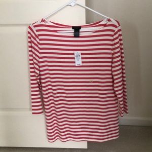NWT Boat Neck 3/4 Tee